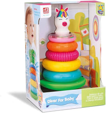 Load image into Gallery viewer, Unicorn Stacker- Diver Toys