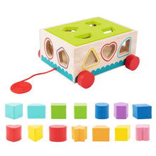 Load image into Gallery viewer, Shape Sorter Cart - Tooky Toy