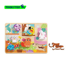 Load image into Gallery viewer, Wooden Chunky Puzzle- Pet -Tooky Toy