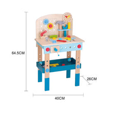 Load image into Gallery viewer, Wooden Work Bench - Tooky Toy