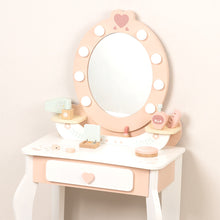 Load image into Gallery viewer, Play Dressing Table with Lights - Wooden - TookyToy