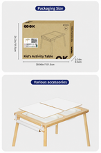 Load image into Gallery viewer, Wooden Multi-Activity Table with Sensory Bins - TookyToy