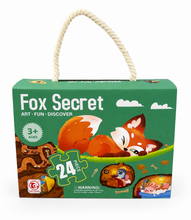 Load image into Gallery viewer, 24Pc Secret Fox Puzzle