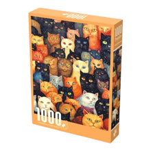 Load image into Gallery viewer, 1000Pc Jigsaw Puzzle- Cat Collection