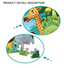 Load image into Gallery viewer, Animal Jumbo Floor Puzzle- 48pcs