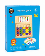 Load image into Gallery viewer, Five Color Pattern Matching Game