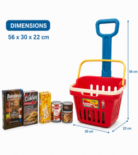 Load image into Gallery viewer, Pull Along Shopping Cart