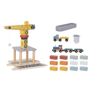 Port Crane Set - Tooky Toy