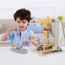 Load image into Gallery viewer, Port Crane Set - Tooky Toy
