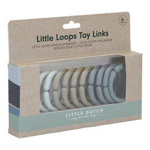 Load image into Gallery viewer, Little Dutch Little Loop Toy Links - Blue