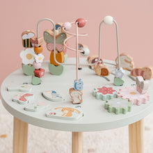 Load image into Gallery viewer, Wooden Activity Table - Flowers &amp; Butterflies - Little Dutch