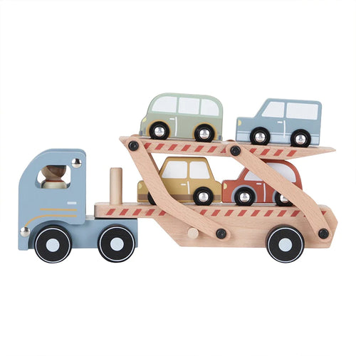 Wooden Truck  Carrier- Little Dutch