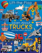 Load image into Gallery viewer, Lift the Flap Book - Learn About Trucks