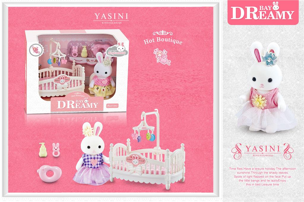 Dreamy Bunny- Cute Crib