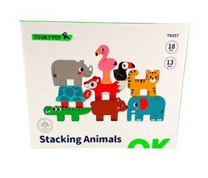Wooden Stacking Animals - Tooky Toy