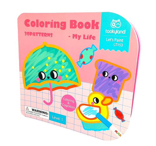 Colouring Book - My Life - Tookyland