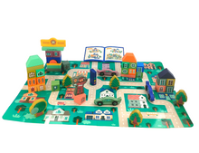 Load image into Gallery viewer, 161 Pc Building Blocks And Puzzle - Hakko Toys