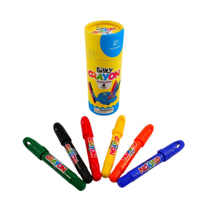 Washable Crayons 6 Colours - Tookyland