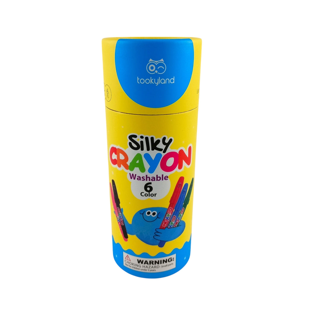 Washable Crayons 6 Colours - Tookyland