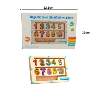 Magnetic Colour and Number Recognition Game