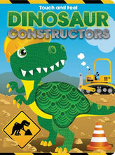 Load image into Gallery viewer, Touch and Feel Silicone Board Book - Dinosaur Constructors
