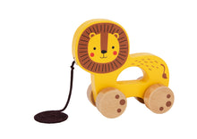 Load image into Gallery viewer, Pull Along Lion - Tooky Toy