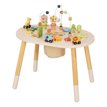 Load image into Gallery viewer, Wooden Multi-Activity Busy Board Table- Tooky Toy