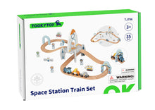 Load image into Gallery viewer, Tooky Toy - Wooden Space Train Set