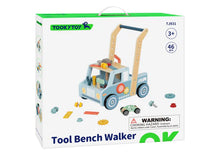 Load image into Gallery viewer, Wooden Truck and Toolbench Walker - TookyToy