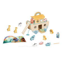 Load image into Gallery viewer, Tooky Toy - Noah&#39;s Ark - Wooden