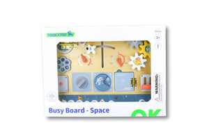 Space Busy Board - Tooky Toy