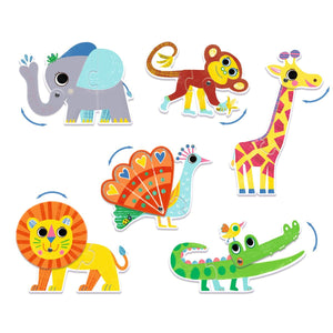 Djeco Duo Puzzle - Articulo Animals