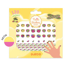 Load image into Gallery viewer, Djeco Boost Nail Stickers - Neon