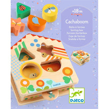 Load image into Gallery viewer, Djeco Shape Sorter - Cachaboom