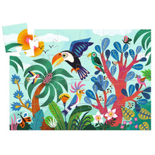 Load image into Gallery viewer, Djeco Silhoutte Puzzle - Coco the Toucan