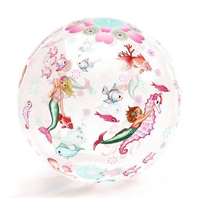 Djeco Inflatable Ball - Mermaids