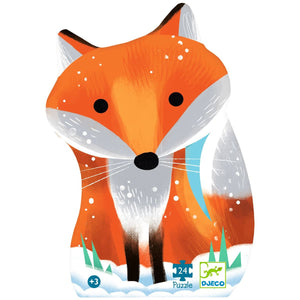 Djeco Silhouette Puzzle - Ginger, Little Fox