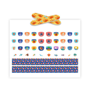 Djeco Nail Stickers - Mediteranean