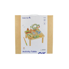Load image into Gallery viewer, My Forest Friends Wooden Activity Table - Tooky Toy