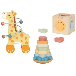 3-in-1 Giraffe Gift Box - TookyToy