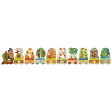 Load image into Gallery viewer, Djeco Frieze Puzzle - I count with Forest Animals