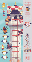 Load image into Gallery viewer, Djeco Height Chart - Knightly Tower