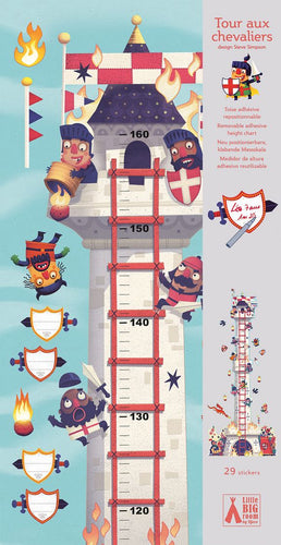Djeco Height Chart - Knightly Tower
