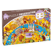 Load image into Gallery viewer, Djeco History Observation Puzzle - 350pcs