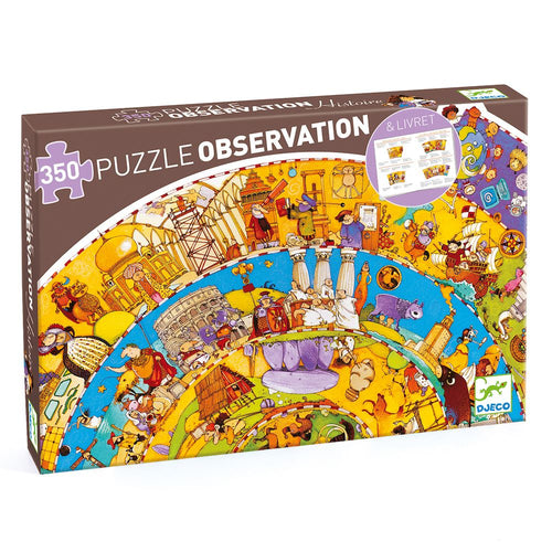 Djeco History Observation Puzzle - 350pcs