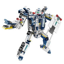 Load image into Gallery viewer, 8 In 3 Police Build 812Pcs- Cogo