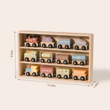 Load image into Gallery viewer, My Forest Friends Wooden Train and Carriage Set - Tooky Toy