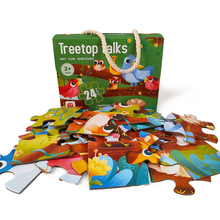 Load image into Gallery viewer, 24Pc Treetop Talks Puzzle