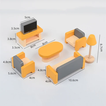 Load image into Gallery viewer, Wooden Dolls House Furniture
