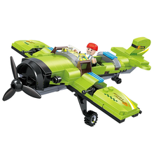 Load image into Gallery viewer, 3 In 1 Military Plane 178Pcs- Cogo